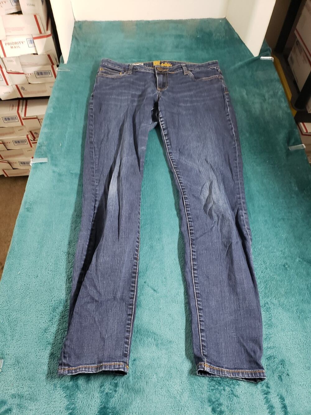 Kut from The Kloth Jeans Size 8 Womens Blue Pants Mid Rise Viv Toothpick Skinny